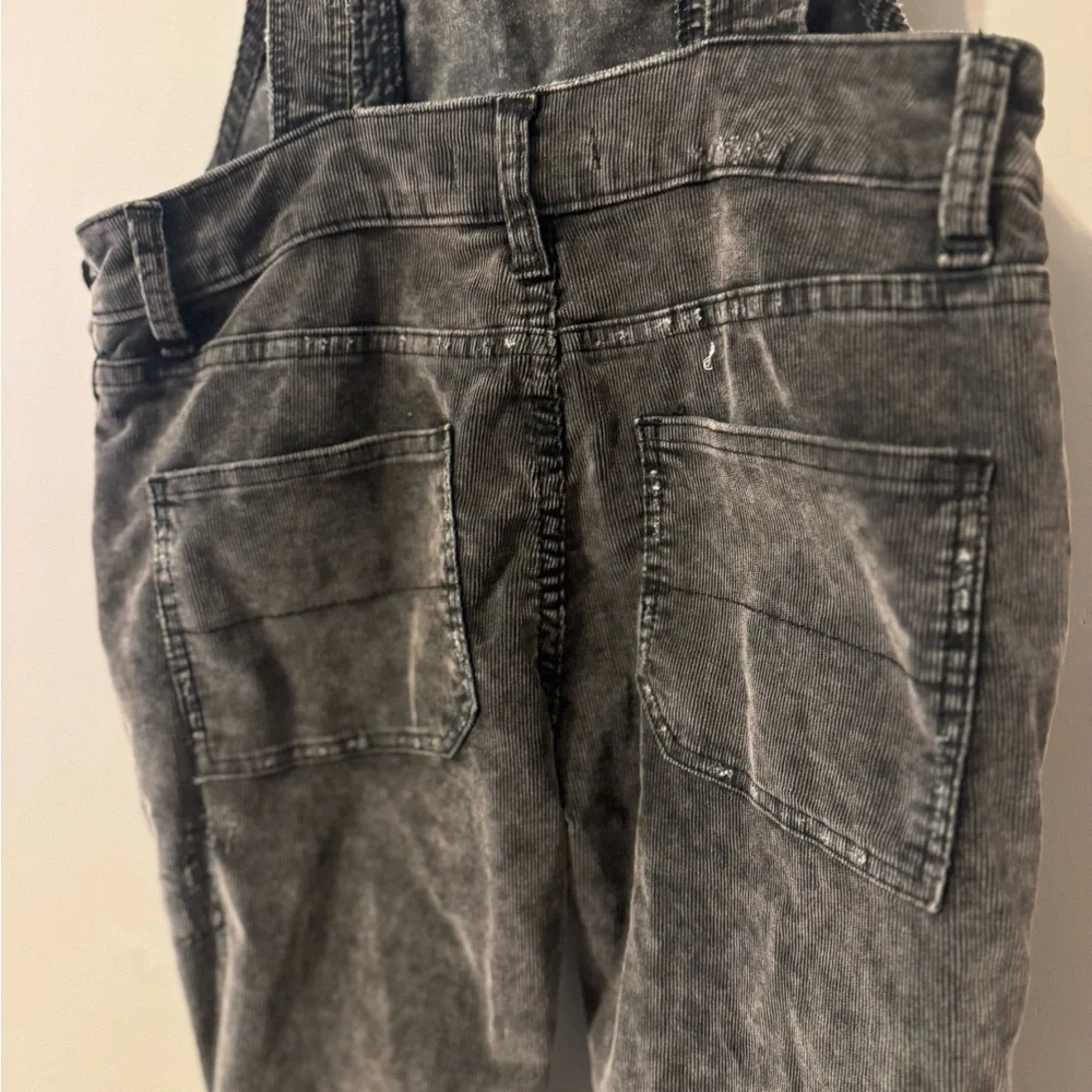 Free People Charcoal Denim Overalls - Picture 5 of 5